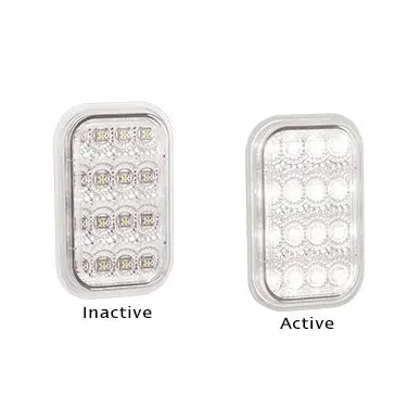 LED Autolamps 131WM Rectangle Reverse Lamp Module or Insert - Each